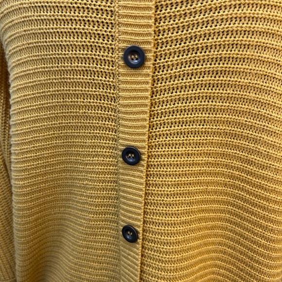 Misia Mustard Yellow Oversized Knit Sweater Women’s Plus 2X - Picture 5 of 6